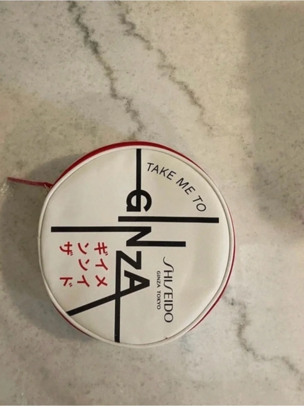Shiseido Japan cosmetic bag or travel bag waterproof